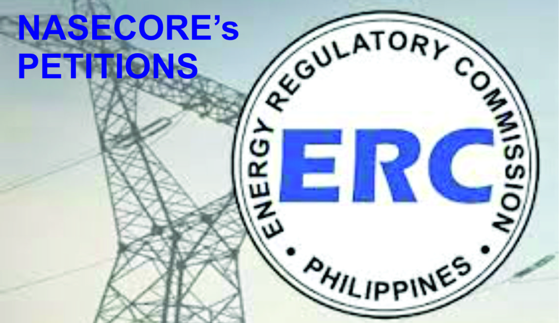 NASECORE Petition ERC